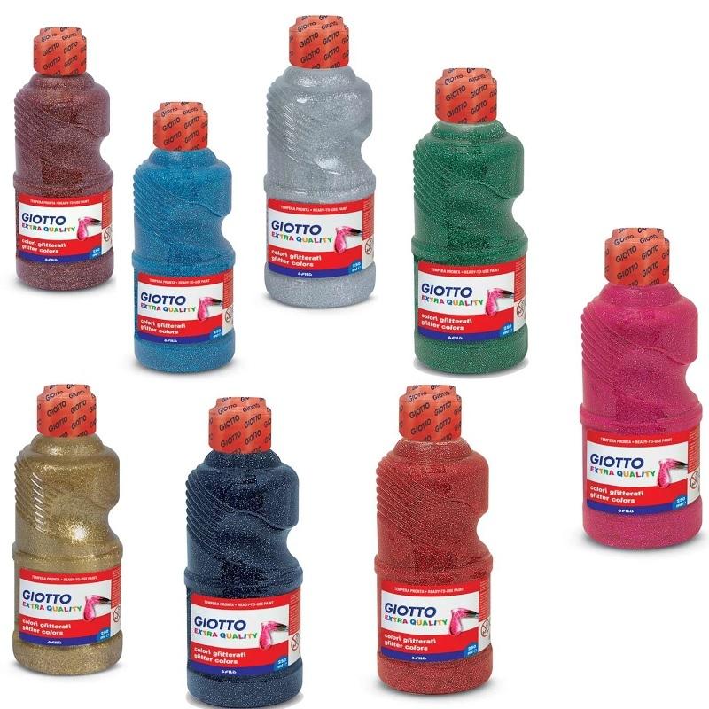 TEMPERAS GIOTTO GLITTER 250ML BRONCE PURPURINA GIOTTO