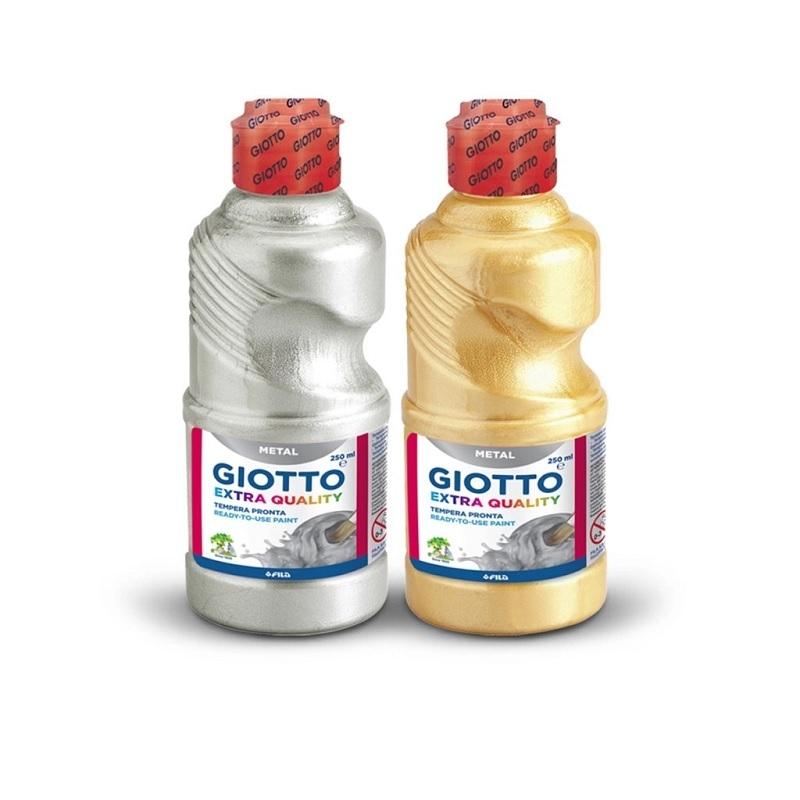 TEMPERA METALIZADA  GIOTTO 250ML ORO