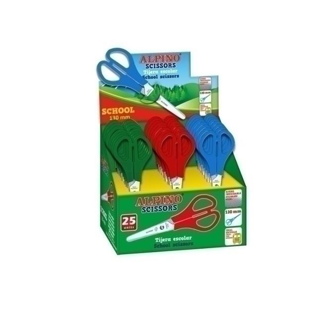 TIJERAS ESCOLARES CLIPPER EXPOSITOR PT0013 (25)