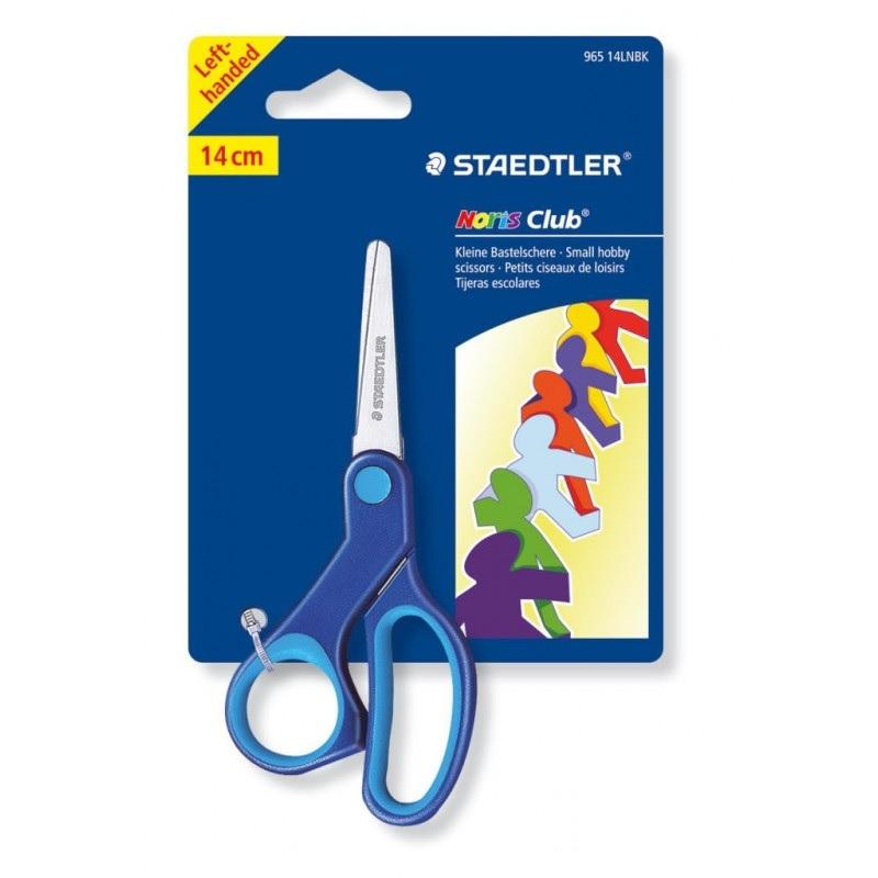TIJERAS ESCOLARES STAEDTLER NORIS 14CM. PARA ZURDOS