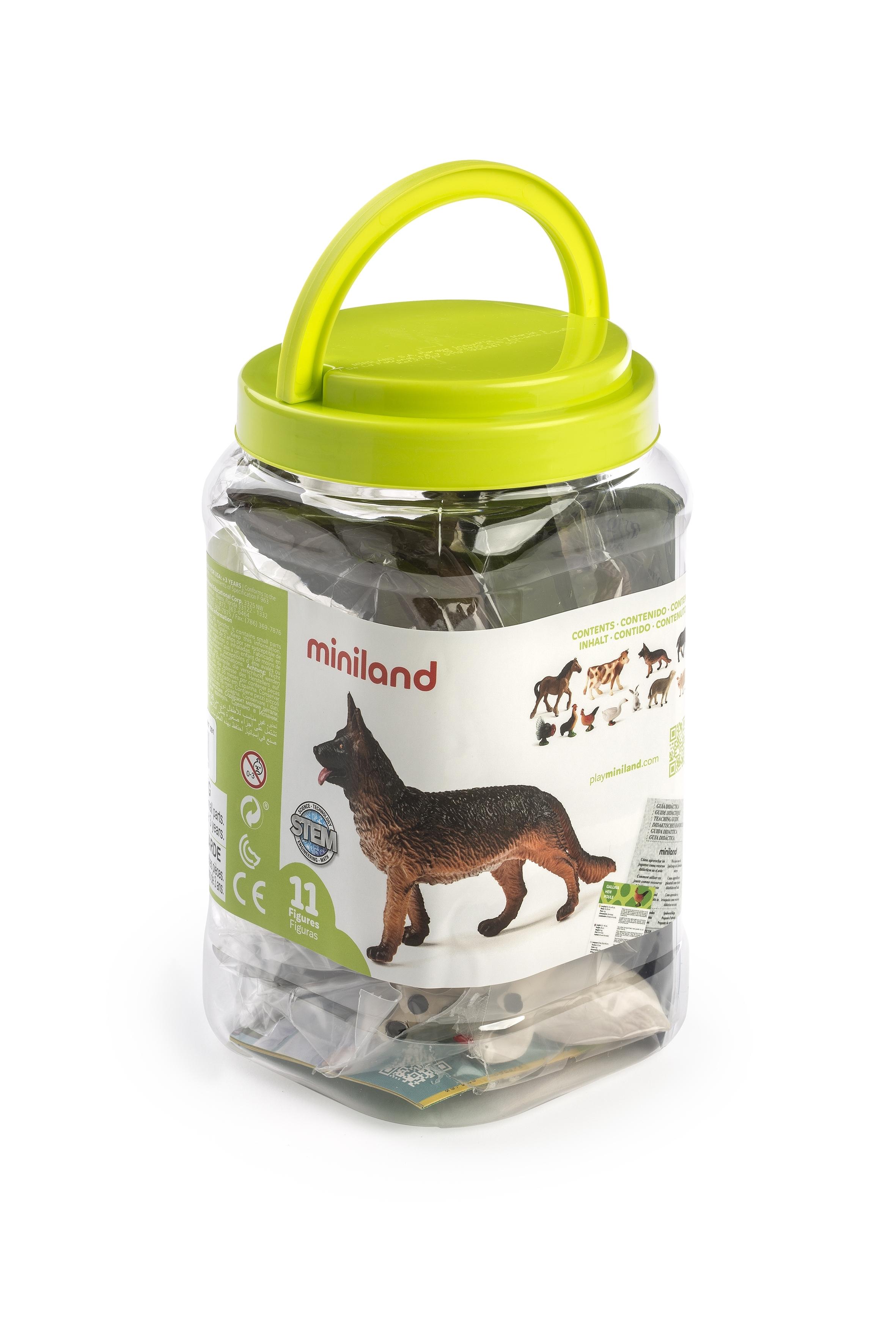 ANIMALES GRANJA 11 UDS MINILAND
