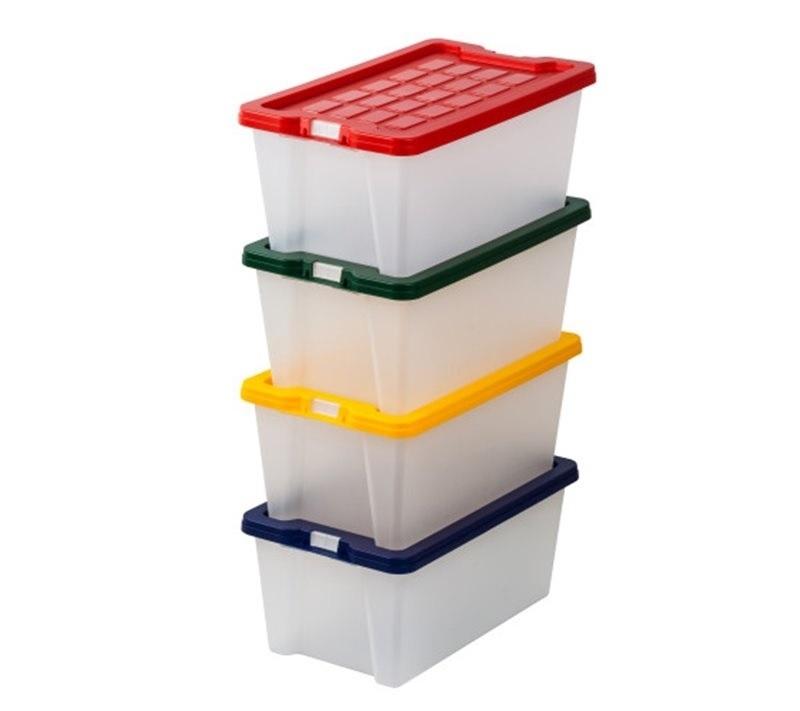 CAJA ALMACENAMIENTO FAIBO 9,2 LITROS APILABLE CON TAPA SURTIDO 883