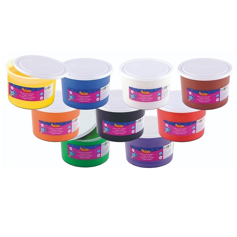 PINTURA DE DEDOS JOVI BOTE 500ML MAGENTA