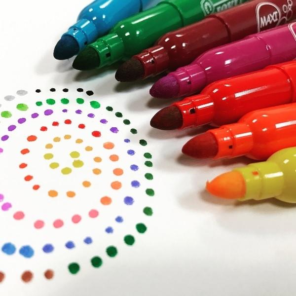 ROTULADORES ESTUCHE DE 24 COLORES JOVI MAXI
