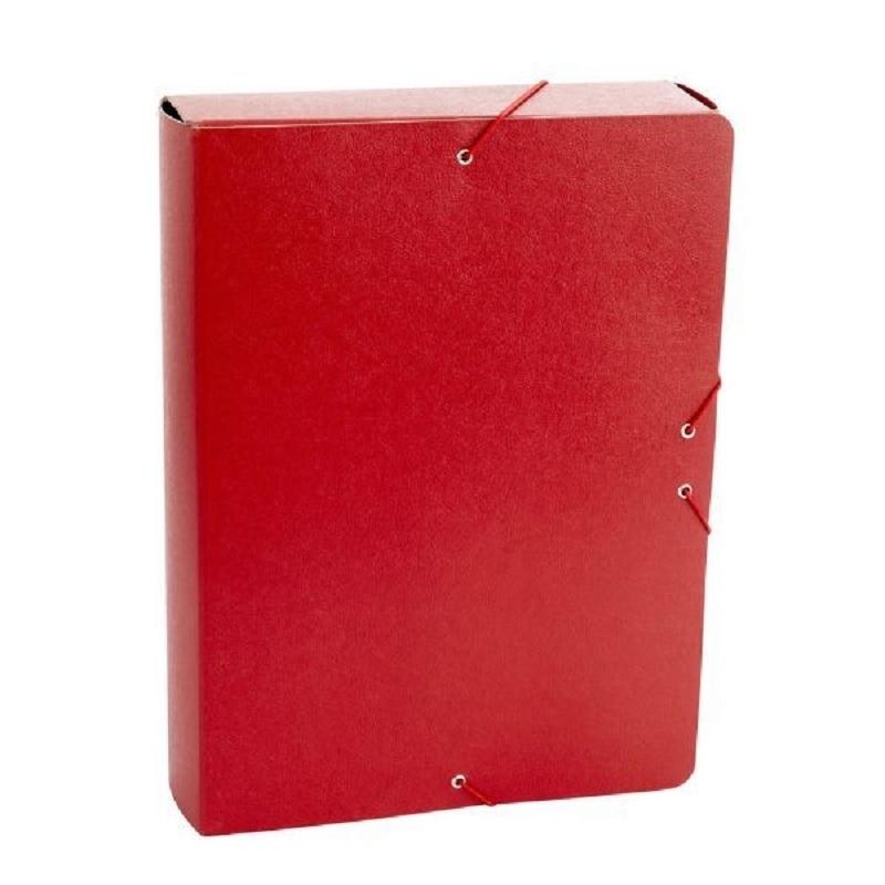 CAJA DE PROYECTOS GOMAS 7CM YOSAN 216X303 ROJA