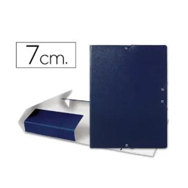 CAJA DE PROYECTOS GOMAS 7CM YOSAN 216X303 AZUL