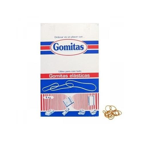 GOMAS ELASTICAS 1KG 7CM CAJA GOMILLAS NUM7