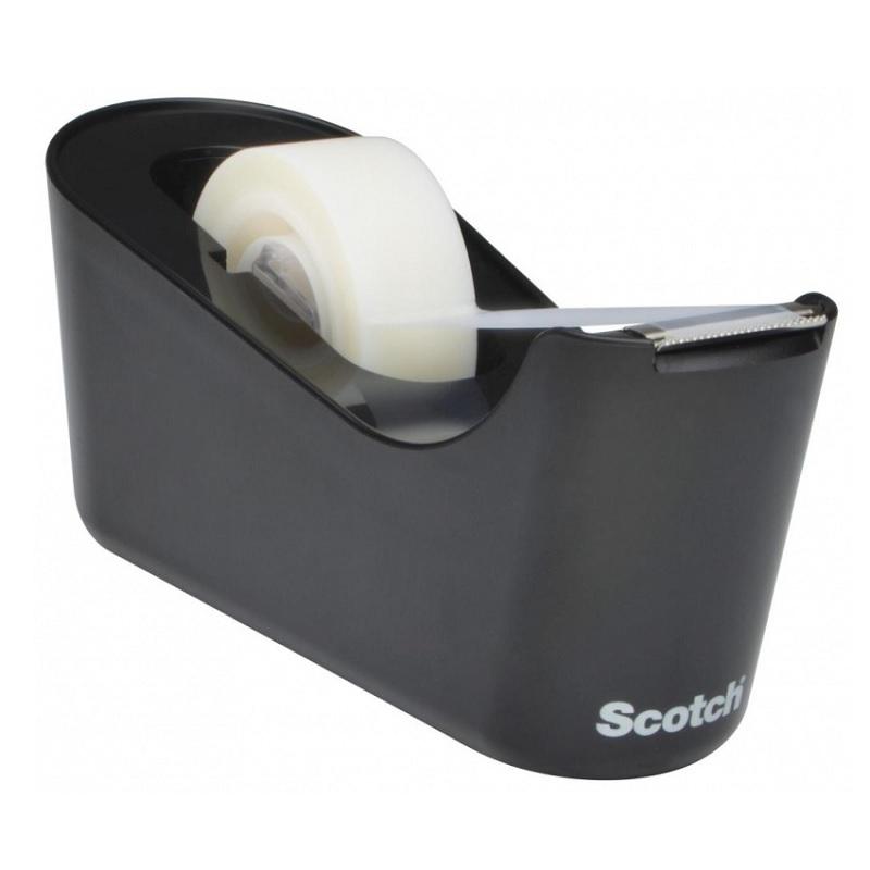 PORTARROLLOS DE SOBREMESA SCOTCH C18 NEGRO
