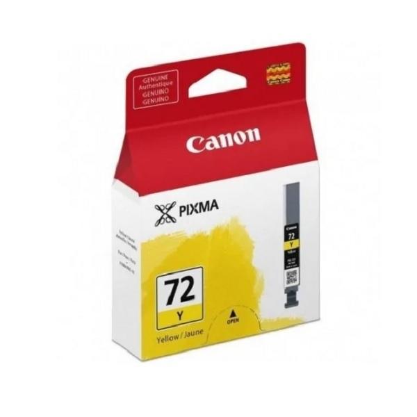 CARTUCHO ORIGINAL CANON TINTA AMARILLO PIXMA PRO-10 - Nº 72 - PGI-72Y 6406B001