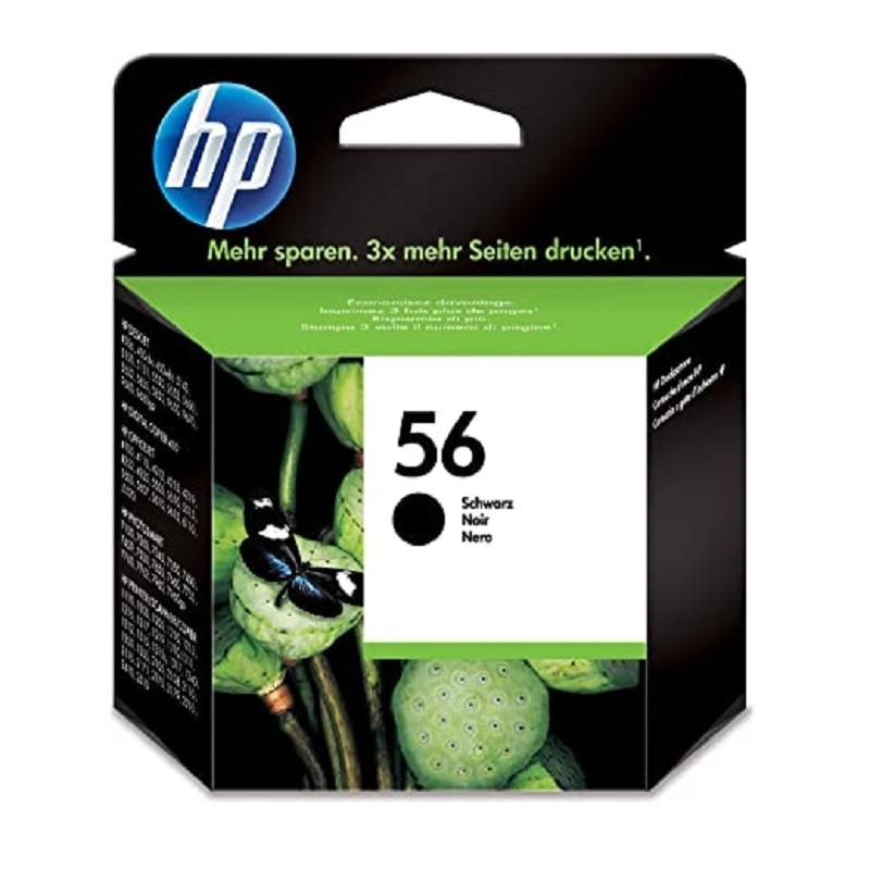 CARTUCHO ORIGINAL HP56 NEGRO DESKJET 5150/5550/5652/5850, PHOTOSMART 7150/7350/7345/7530/7550, PSC-1110 - C6656AE