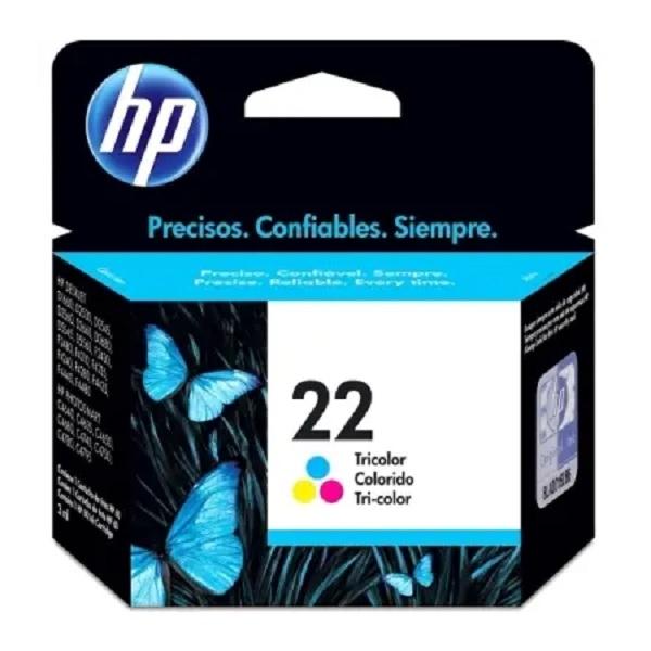 CARTUCHO ORIGINAL HP22 TRICOLOR DESKJET 3920/3940 PSC 1410 - C9352AE