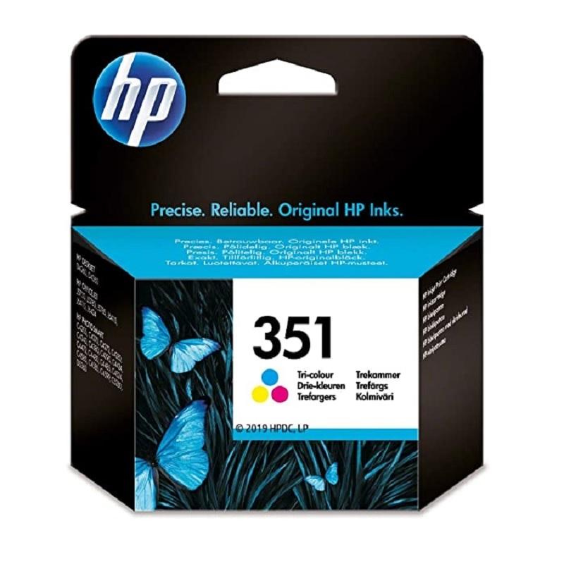 CARTUCHO ORIGINAL HP351 TRICOLOR OFFICEJET J5780/5785 - CB337EE