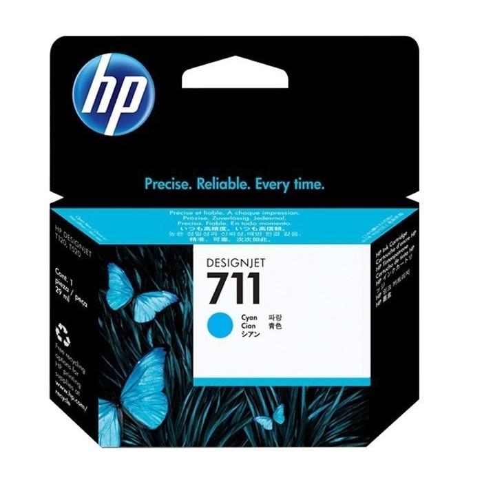 CARTUCHO ORIGINAL HP711 CYAN DESIGNJET T120/T520 - CZ130A