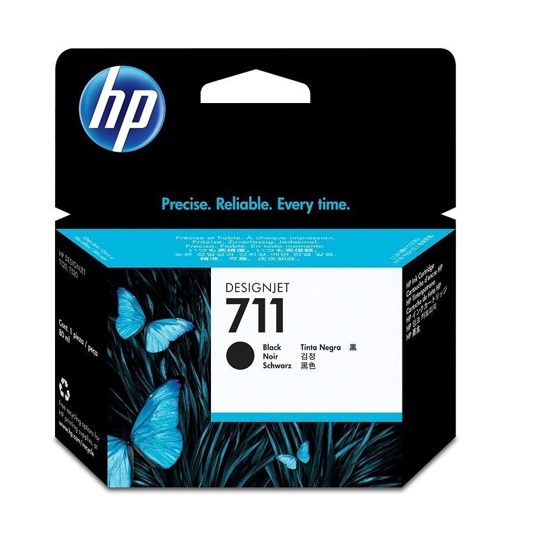 CARTUCHO ORIGINAL HP711 NEGRO DESINGNJET T120/T520 - CZ133A