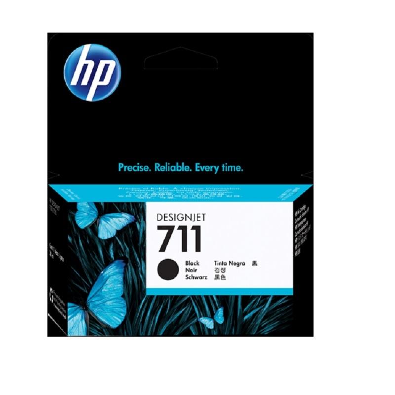 CARTUCHO ORIGINAL HP711 NEGRO DESIGNJET T120/T520 - CZ129A