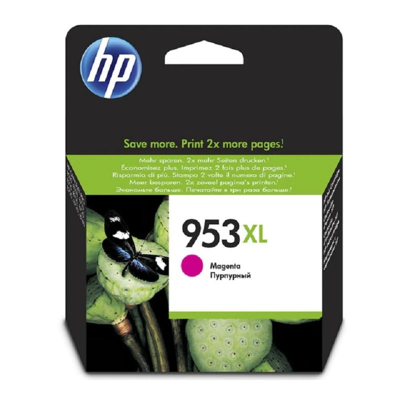 CARTUCHO ORIGINAL HP953XL MAGENTA OFFICEJET PRO 7730 / 8218 / 8710 / 8715 / 8720 / 8725 / 8730 / 8740 / 8745 1.600 PAG F6U17AE