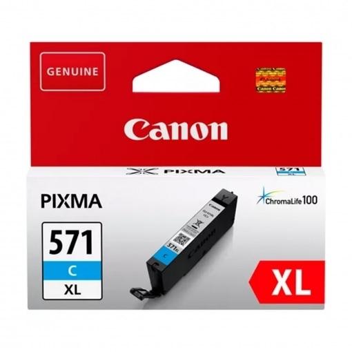CARTUCHO INKJET CANON CLI-571CXL PIXMA MGR5751/MGR5752/MGR5753/MGR6851/MGR6852/MGR6853/MGR7750/MGR7751/MGR7752/MGR7753 CIAN (033