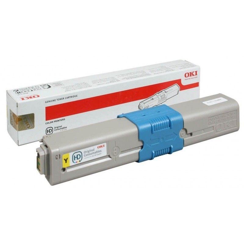 TONER OKI 44469704 AMARILLO C300/500/310/330/510/530  (2.000 PAGINAS)