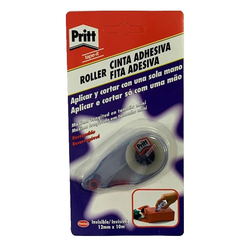 CINTA ADHESIVA ROLLER CINTA ADHESIVA 12MMX10MTS