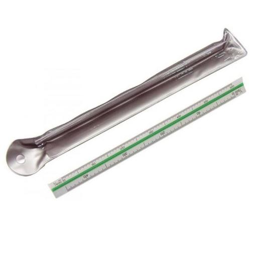 ESCALIMETRO REDUCCION ALUMINIO 15CM