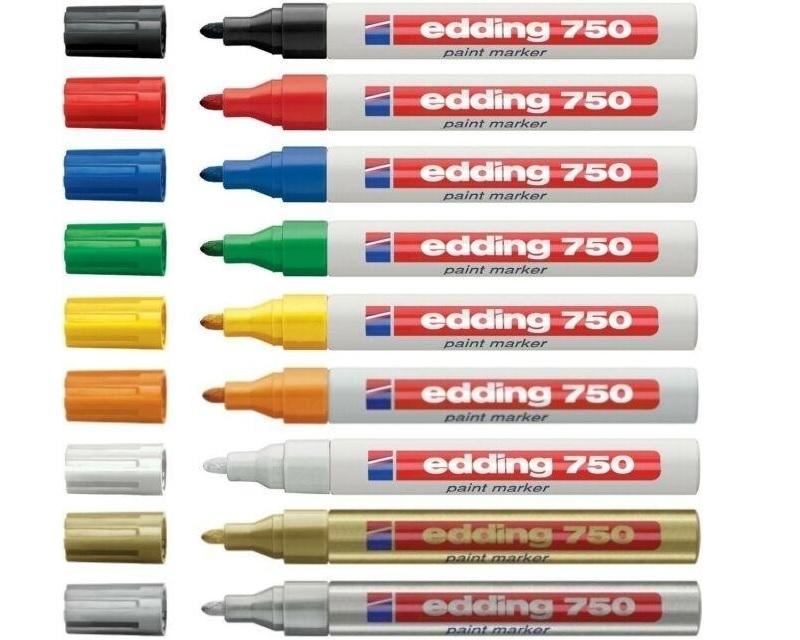 ROTULADOR PERMANENTE EDDING 750 TRAZO 2-4MM