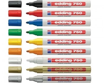 ROTULADOR PERMANENTE EDDING 750 TRAZO 2-4MM