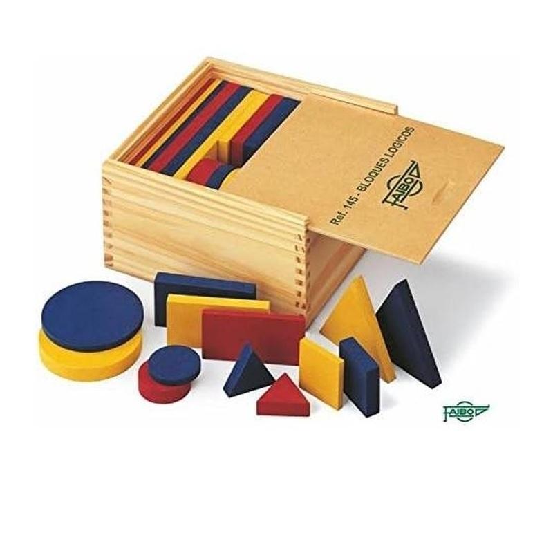 CONJUNTO BLOQUES LOGICOS MADERA REF. 145