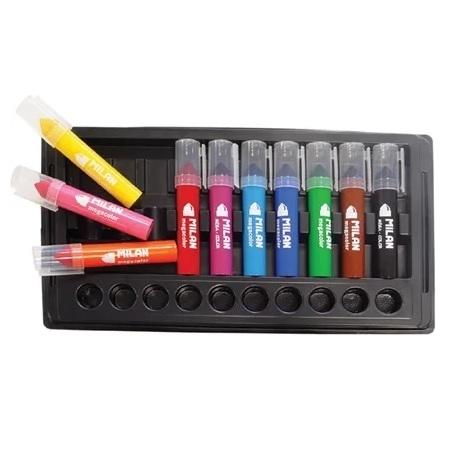 ROTULADORES MILAN 10 MEGA COLOR DE FIBRA 80113