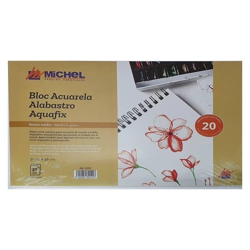 BLOCK  DIBUJO ACUARELA DINA3 20H ENCOLADAS MICHEL 280GR REF.2255