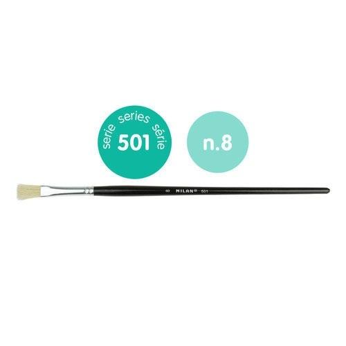 PINCEL MADERA PALETA PLANO FACTIS SERIE 501 Nº8