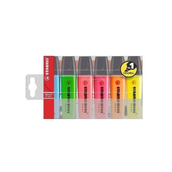 STABILO Boss Original Pack de 23 Marcadores Fluorescentes Colores Surtidos