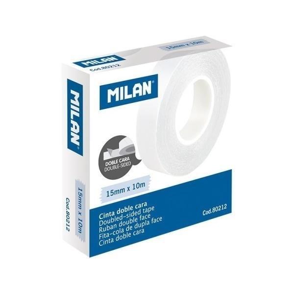 CINTA ADHESIVA DOBLE CARA 15X10M MILAN 80212