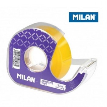 PORTARROLLO CINTA  ADHESIVA MILAN MINI 19X33M  ( 36 )