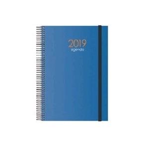 AGENDA DIA PAGINA 15X21 SYNCRO DOHE AZUL