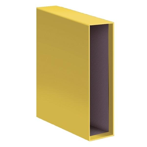 FUNDA CAJA PARA ARCHIVADOR FOLIO AMARILLO