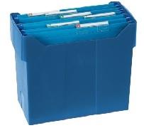 SOPORTE CARPETAS COLGANTES ARCHIBOX 365X170X260 AZUL 20 CARPETAS   2007AZ