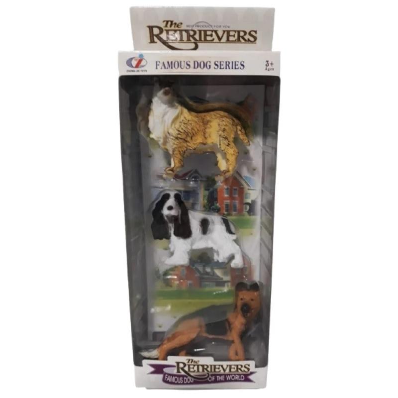 JUGUETE ANIMALES PERROS CAJA EXP.12 39-98137