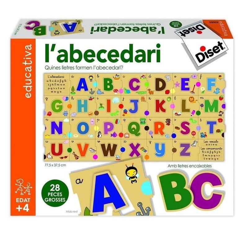 JOC L ABECEDARI DISET CATALA REF.63663