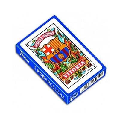 JUEGO DE CARTAS BARAJA ESPAÑOLA FUTBOL CLUB BARCELONA FORUNIER