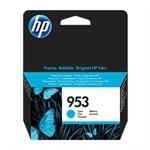 CARTUCHO ORIGINAL HP953 TINTA CIAN OFICEJET PRO 8710/8720/8730/8740 F6U12AE