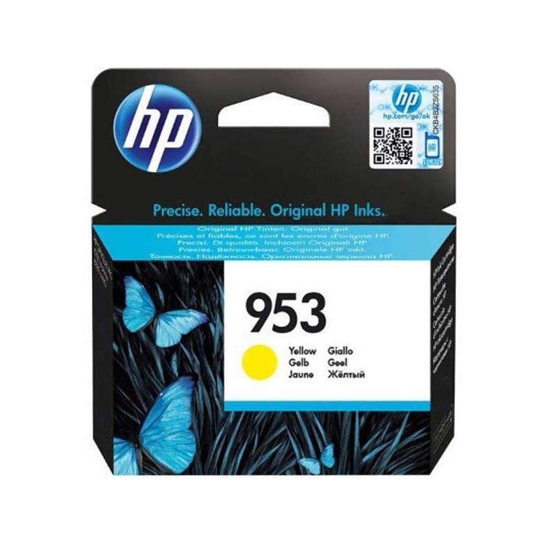 CARTUCHO ORIGINAL HP953 AMARILLO OFICEJET PRO 8710/8720/8730/8740 - Nº 953 F6U14AE