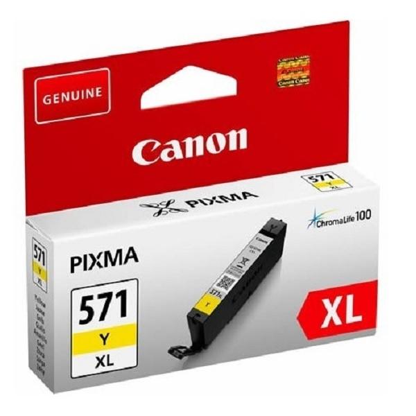 CARTUCHO ORIGINAL CANON TINTA AMARILLO MG5750/MG6850/MG7750 - CLI-571YXL 0334C001
