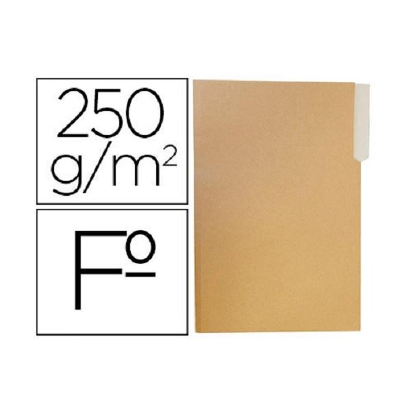 SUBCARPETA CON PESTAÑA IZQUIERDA FOLIO ELBA 50UDS BICOLOR 400084066