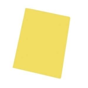 SUBCARPETAS SIMPLES SEMIINTENSAS 180 GRS FOLIO AMARILLO