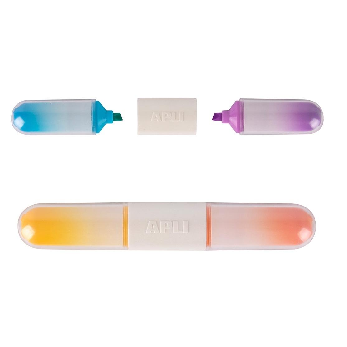MARCADORES FLUORESCENTES MINI DUAL HIGHLIGHTERS 36U