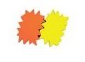 ESTRELLAS PARA OFERTAS FLASH AMARILLO-NARANJA APLI ( 100402 )