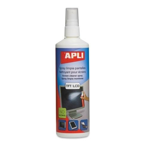 SPRAY LIMPIA PANTALLAS 250ML APLI   (  11324  )