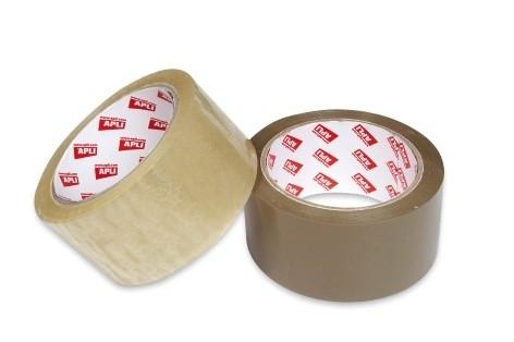 PRECINTO TRANSPARENTE ROLLO 48X66M PVC  APLI ( 11590 ) ( 36 )