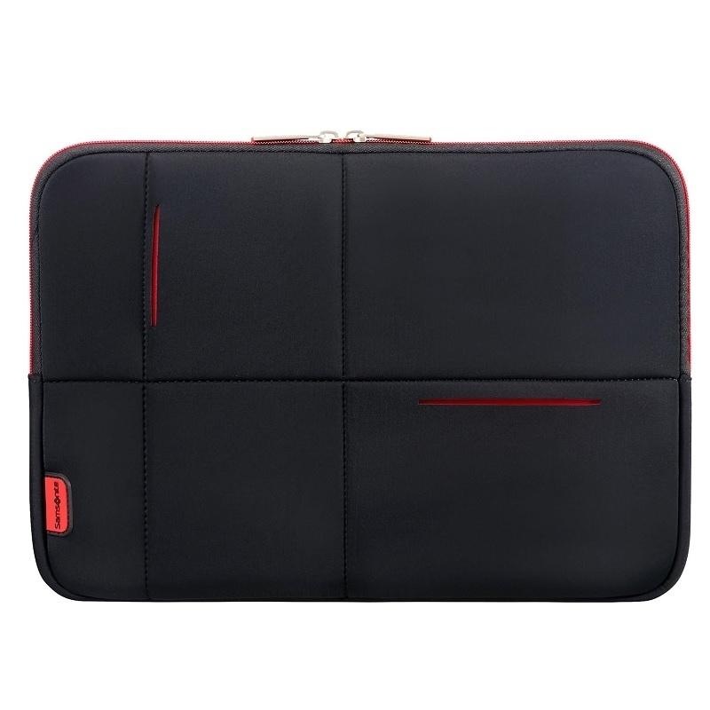 CARTERA FUNDA ORDENADOR 14.1   SAMSONITE AIRGLOW SLEEVES NEGRO/ROJO