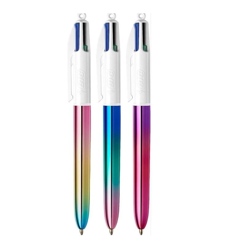 BOLIGRAFOS BIC DE 4 COLORES GRADIE EXPOSITOR